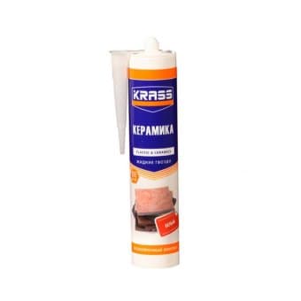 Клей KRASS ЖГ для пластика и плитки Белый Клей KRASS ЖГ для пластика и плитки Белый