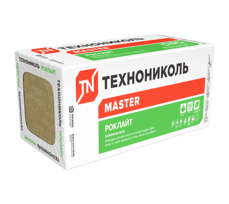 Теплоизоляция Роклайт 600х1200х50 (4,32 м2)